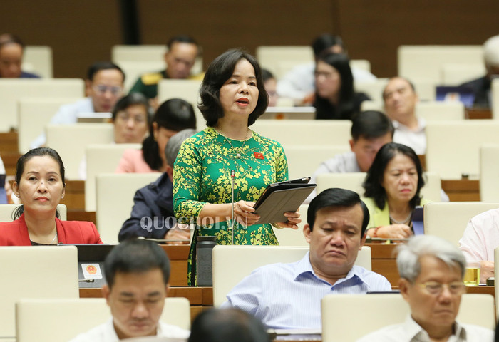 Đại biểu Phạm Thị Thu Trang. Ảnh: Quochoi.vn