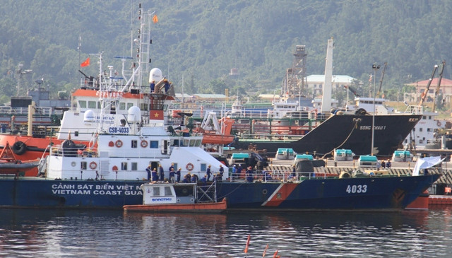 Tàu Cảnh sát biển Việt Nam - CSB 4033. Ảnh H.Q