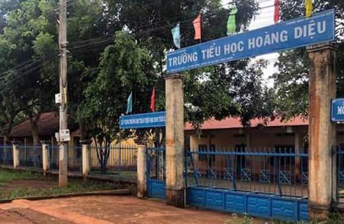 Trường Tiểu học Hoàng Diệu. (Ảnh: H.L) Trường Tiểu học Hoàng Diệu. (Ảnh: H.L)