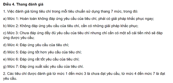 Thông tư 04 quy định đánh giá tiêu chí theo 7 mức (Ảnh chụp màn hình) Screenshot 2024-08-17 022310.png