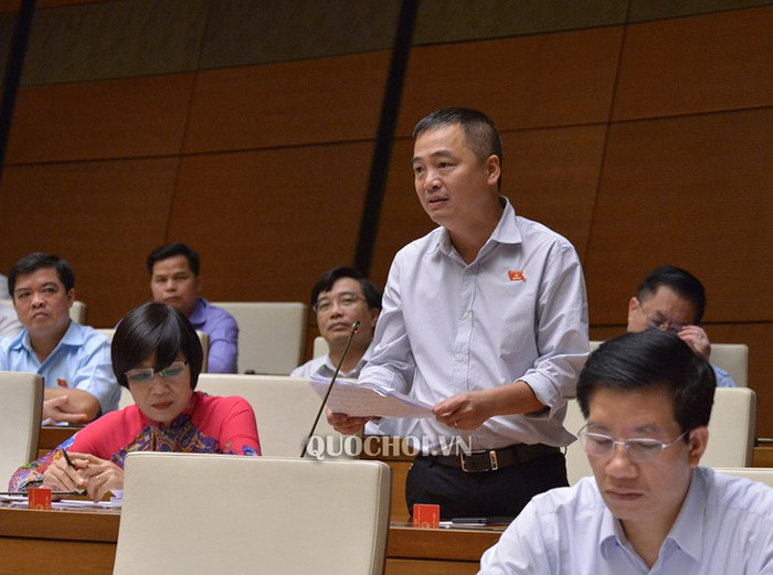 Đại biểu Nguyễn Lân Hiếu. Ảnh: Quochoi.vn