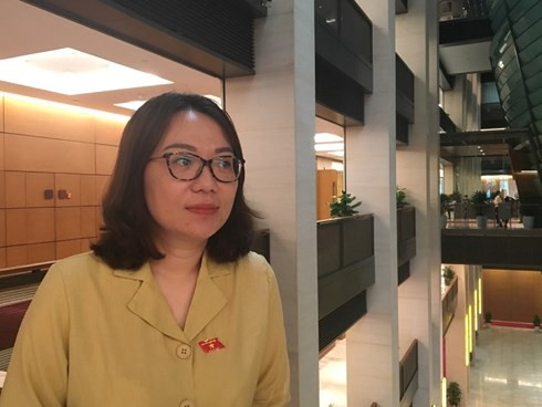 Đại biểu Phạm Thị Minh Hiền. Ảnh: Huyền Ngô Đại biểu Phạm Thị Minh Hiền. Ảnh: Huyền Ngô