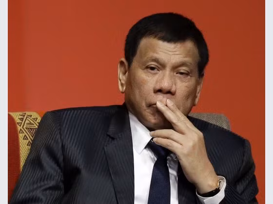 Tổng thống Philippines Rodrigo Duterte, ảnh: AP.