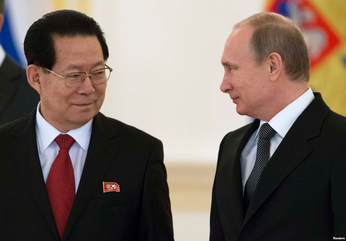 Một quan chức cấp cao Triều Tiên sang Nga hội kiến Tổng thống Vladimir Putin, ảnh: Reuters. Một quan chức cấp cao Triều Tiên sang Nga hội kiến Tổng thống Vladimir Putin, ảnh: Reuters.