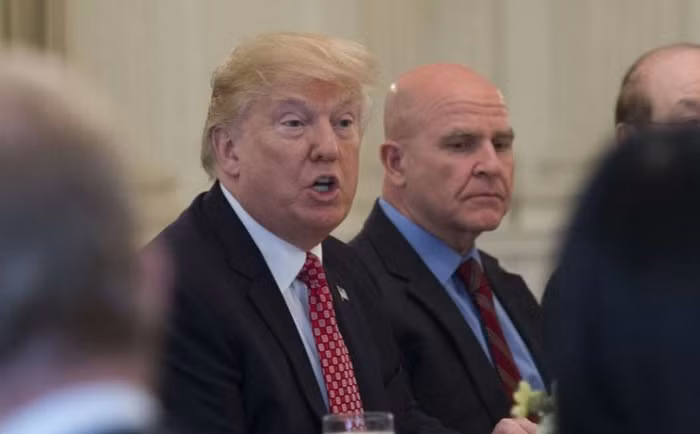 Tổng thống Mỹ Donald Trump và cộng sự, ảnh: SCMP.