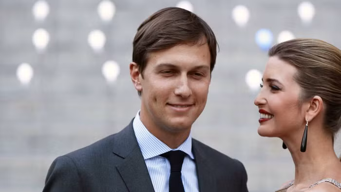 Phò mã kiêm cố vấn của ông Donald Trump, Jared Kushner, ảnh: democracynow.org.