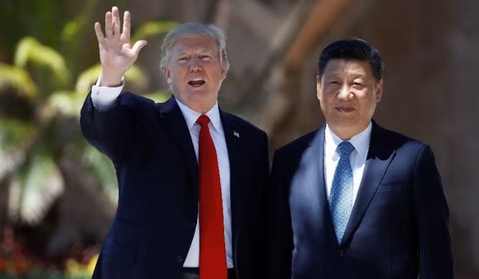 Tổng thống Mỹ Donald Trump và Chủ tịch Trung Quốc Tập Cận Bình ở Mar-a-Lago, ảnh: Washington Times. Tổng thống Mỹ Donald Trump và Chủ tịch Trung Quốc Tập Cận Bình ở Mar-a-Lago, ảnh: Washington Times.
