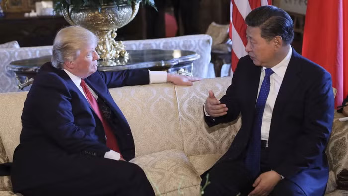 Tổng thống Mỹ Donald Trump và Chủ tịch Trung Quốc Tập Cận Bình tại Mar-a-Lago, ảnh: SCMP. Tổng thống Mỹ Donald Trump và Chủ tịch Trung Quốc Tập Cận Bình tại Mar-a-Lago, ảnh: SCMP.