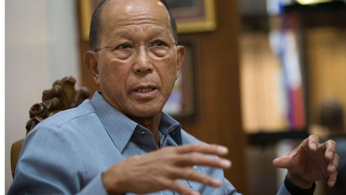Bộ trưởng Quốc phòng Philippines Delfin Lorenzana, ảnh: SCMP.