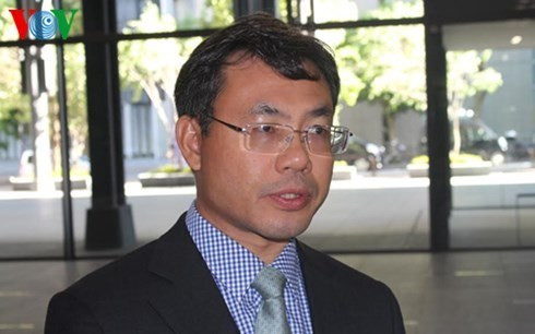 Giáo sư Alexander L. Vuving (Vũ Hồng Lâm), ảnh: VOV. Giáo sư Alexander L. Vuving (Vũ Hồng Lâm), ảnh: VOV.