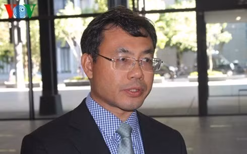 Giáo sư Alexander L. Vuving (Vũ Hồng Lâm), ảnh: VOV.