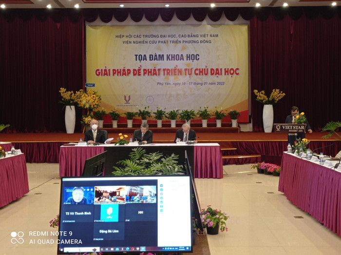 Tọa đàm khoa học: Giải pháp để phát triển tự chủ đại học, ảnh: HT. Tọa đàm khoa học: Giải pháp để phát triển tự chủ đại học, ảnh: HT.