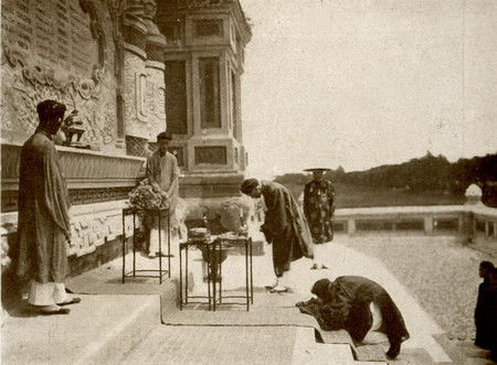 Một lễ tang ở Huế.