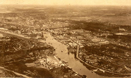 Chợ Lớn trên một tấm bưu thiếp.