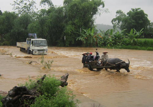 Chỉ sau hơn một giờ mưa. Chụp tại Văn Bàn, Lào Cai. Ảnh: Hà Đỗ. Chỉ sau hơn một giờ mưa. Chụp tại Văn Bàn, Lào Cai. Ảnh: Hà Đỗ.