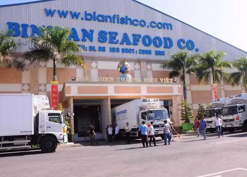 Nhà xưởng của Công ty Bianfishco. Ảnh: Lê Quốc/ VnExpress.