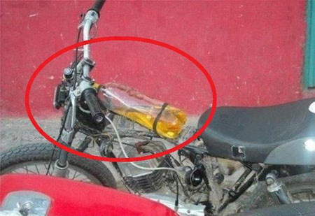 Bình xăng kiểu mới. Bình xăng kiểu mới.