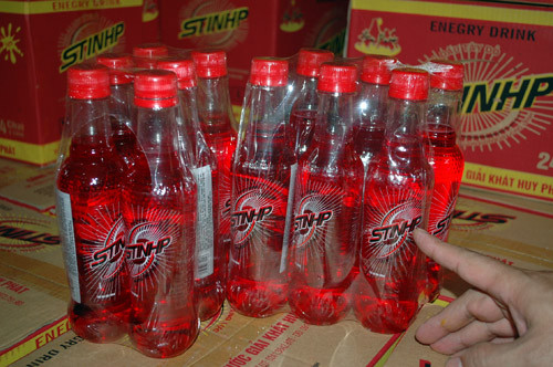 ...thành nước tăng lực.