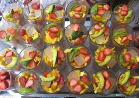 Hoa quả dầm Tô Tịch.