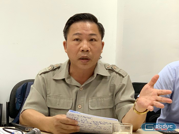 Đại biểu Lưu Bình Nhưỡng, Phó trưởng ban Dân nguyện của Quốc hội tại cuộc Tọa đàm ngày 9/7/2020 tại Tòa soạn Giáo dục Việt Nam, ảnh: Tùng Dương. Đại biểu Lưu Bình Nhưỡng, Phó trưởng ban Dân nguyện của Quốc hội tại cuộc Tọa đàm ngày 9/7/2020 tại Tòa soạn Giáo dục Việt Nam, ảnh: Tùng Dương.