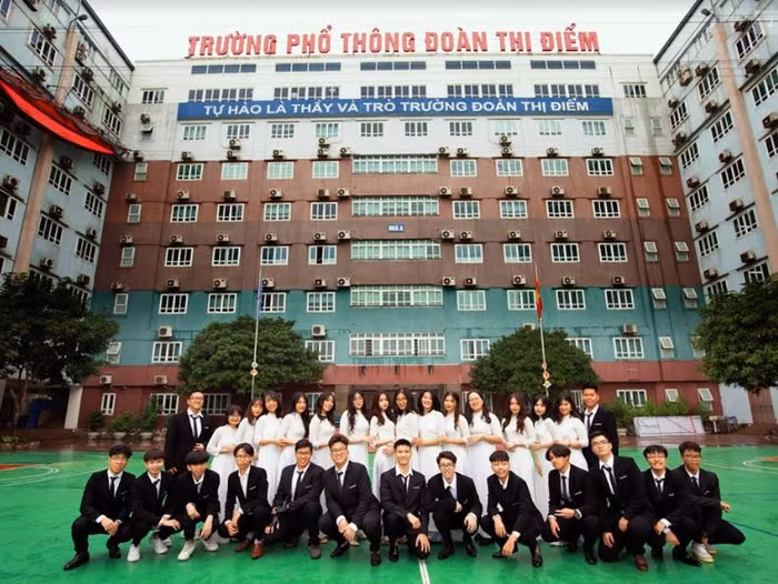 Học sinh trường trung học phổ thông Đoàn Thị Điểm, ảnh do nhà trường cung cấp. Học sinh trường trung học phổ thông Đoàn Thị Điểm, ảnh do nhà trường cung cấp.