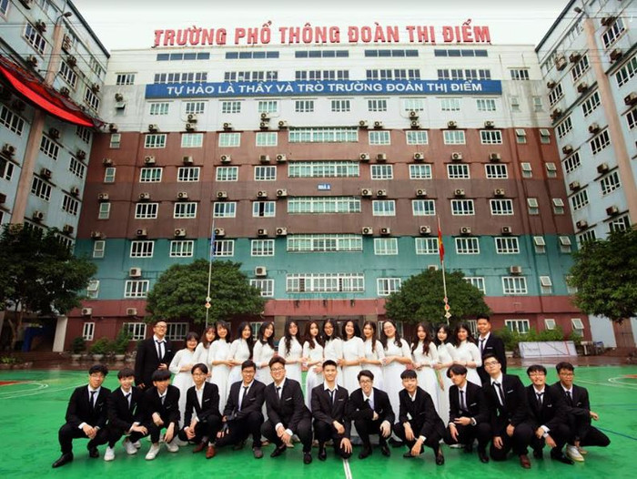 Học sinh trường trung học phổ thông Đoàn Thị Điểm, ảnh do nhà trường cung cấp. Học sinh trường trung học phổ thông Đoàn Thị Điểm, ảnh do nhà trường cung cấp.