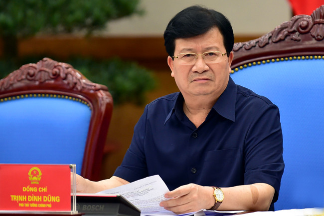 Phó Thủ tướng Trịnh Đình Dũng làm Chủ tịch Hội đồng. Ảnh: VGP Phó Thủ tướng Trịnh Đình Dũng làm Chủ tịch Hội đồng. Ảnh: VGP