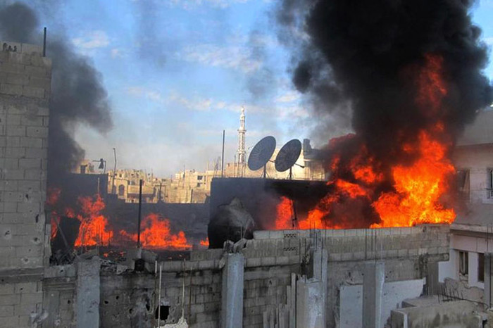 Giao tranh bùng phát tại thành Homs, Syria.