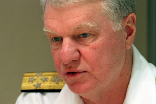 Đô đốc Gary Roughead, cựu Tham mưu trưởng Hải quân Mỹ.