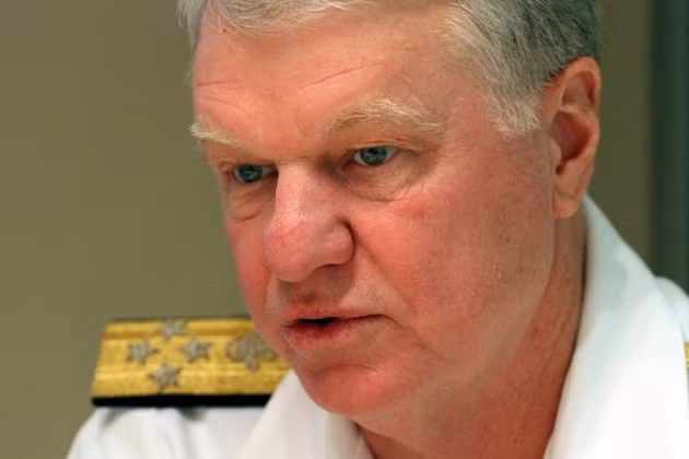 Đô đốc Gary Roughead, cựu Tham mưu trưởng Hải quân Mỹ.