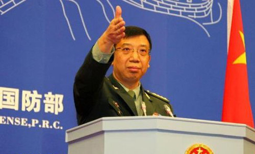 Cảnh Nhạn Sinh, người phát ngôn Bộ Quốc phòng Trung Quốc. Cảnh Nhạn Sinh, người phát ngôn Bộ Quốc phòng Trung Quốc.