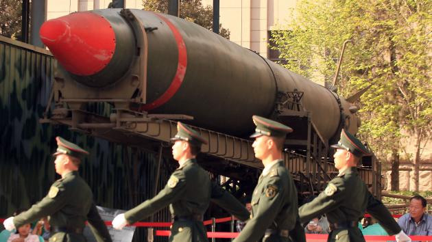 Tên lửa chiến lược Trung Quốc (hình minh họa).