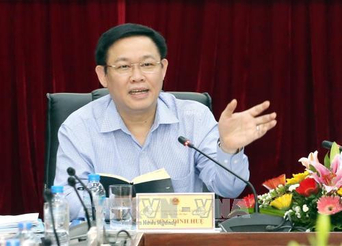 Phó Thủ tướng Vương Đình Huệ (Ảnh: TTXVN) Phó Thủ tướng Vương Đình Huệ (Ảnh: TTXVN)