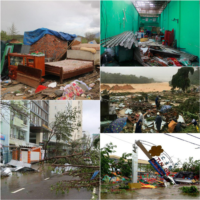 Bão số 12 làm 107 người chết, gây thiệt hại khoảng 22 nghìn tỷ đồng (Ảnh : Lại Cường) Bão số 12 làm 107 người chết, gây thiệt hại khoảng 22 nghìn tỷ đồng (Ảnh : Lại Cường)