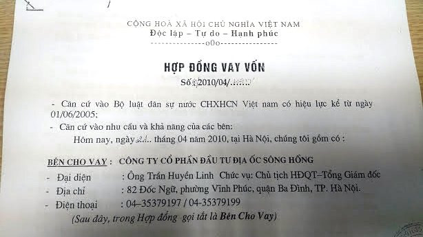 Dù không có chức năng cho vay nhưng ông Trần Huyền Linh vẫn đem tiền của nhà nước đi cho cá nhân vay (Ảnh: LC) Dù không có chức năng cho vay nhưng ông Trần Huyền Linh vẫn đem tiền của nhà nước đi cho cá nhân vay (Ảnh: LC)