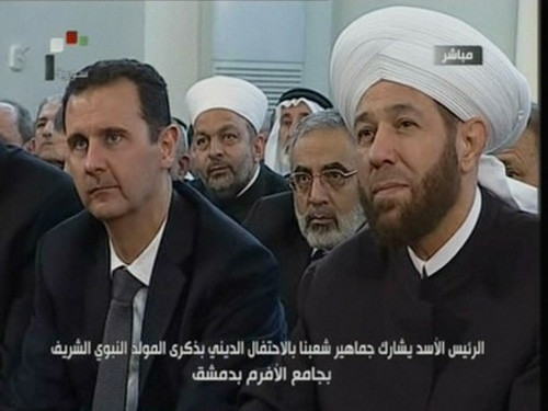 Tổng thống Syria Bashar al-Assad bất ngờ xuất hiện trên TV Tổng thống Syria Bashar al-Assad bất ngờ xuất hiện trên TV