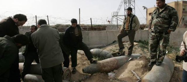 Kiểm tra nơi tình nghi cất giấu tên lửa buôn lậu Kiểm tra nơi tình nghi cất giấu tên lửa buôn lậu