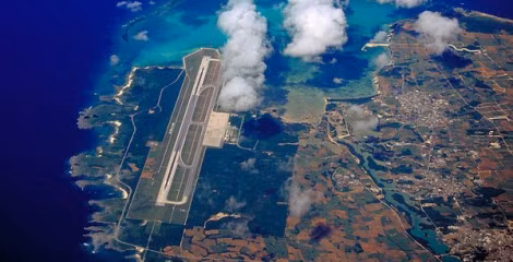 Sân bay Shimojijima chỉ cách Senkaku 190 km, F-15 Nhật Bản xuất kích từ đây có thể đối phó kịp thời với các máy bay Trung Quốc