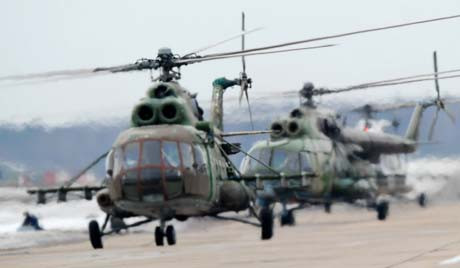 Trực thăng tấn công mới Mi-8 Trực thăng tấn công mới Mi-8