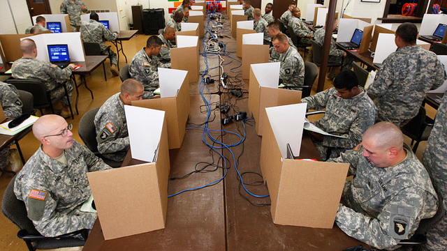 Lực lượng an ninh mạng quân đội Mỹ (hình minh họa) Lực lượng an ninh mạng quân đội Mỹ (hình minh họa)