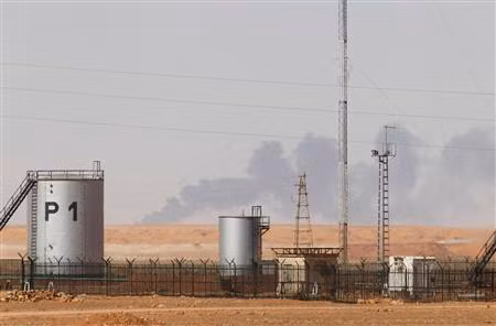 Một góc nhà máy khí BP tại Algeria nơi xảy ra vụ khủng hoảng con tin tồi tệ nhất từ trước đến nay