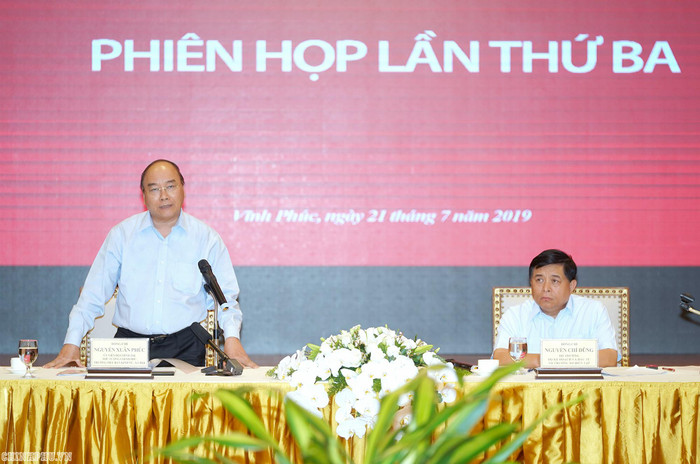 Thủ tướng phát biểu. Ảnh: VGP