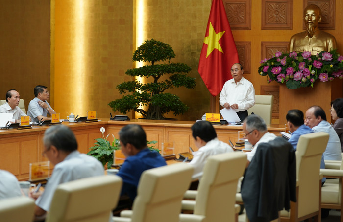 Quang cảnh cuộc họp. Ảnh: VGP Quang cảnh cuộc họp. Ảnh: VGP