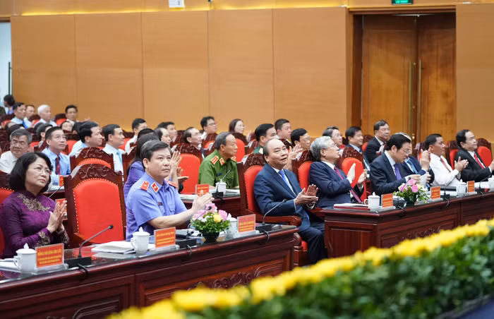 Các đại biểu tham dự buổi lễ. Ảnh: VGP