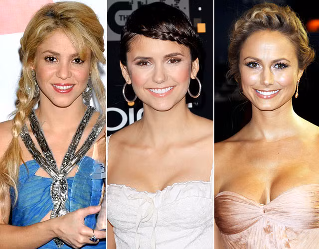Mái tóc tết bím trở lại trong năm 2011, rất nhiều ngôi sao Shakira, Nina Dobrev và Stacy Keibler cùng gây ấn tượng với kiểu tóc tết đơn giản nhưng quyến rũ này.
