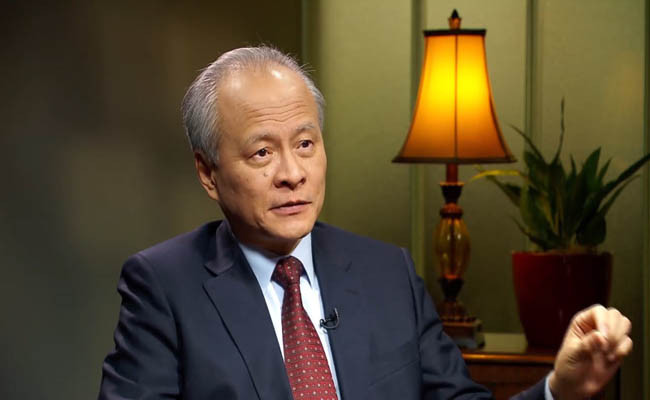 Ông Thôi Thiên Khải, ảnh: china-embassy.org. Ông Thôi Thiên Khải, ảnh: china-embassy.org.