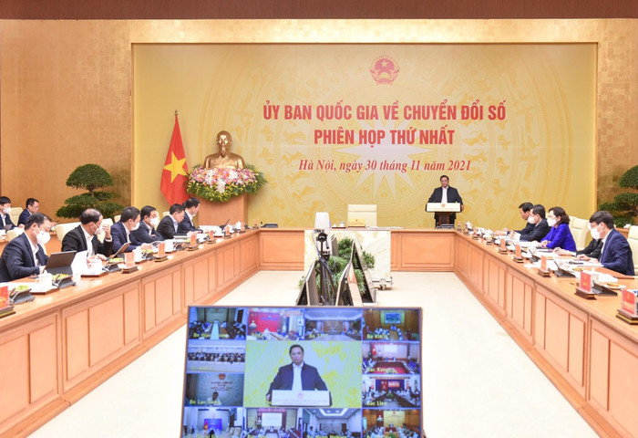 Quang cảnh cuộc họp. Ảnh: VGP Quang cảnh cuộc họp. Ảnh: VGP
