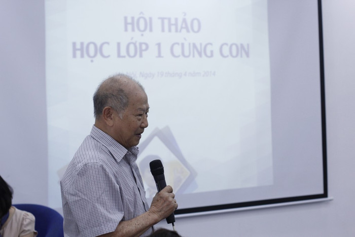 Nhà giáo Phạm Toàn chia sẻ với giáo viên Trường Olympia về bộ sách Cánh Buồm. Ảnh do tác giả cung cấp. Nhà giáo Phạm Toàn chia sẻ với giáo viên Trường Olympia về bộ sách Cánh Buồm. Ảnh do tác giả cung cấp.