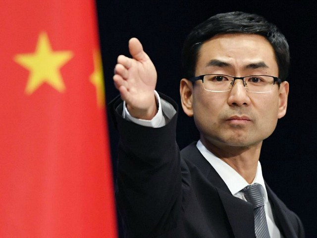 Người phát ngôn Bộ Ngoại giao Trung Quốc Cảnh Sảng, ảnh: AP. Người phát ngôn Bộ Ngoại giao Trung Quốc Cảnh Sảng, ảnh: AP.