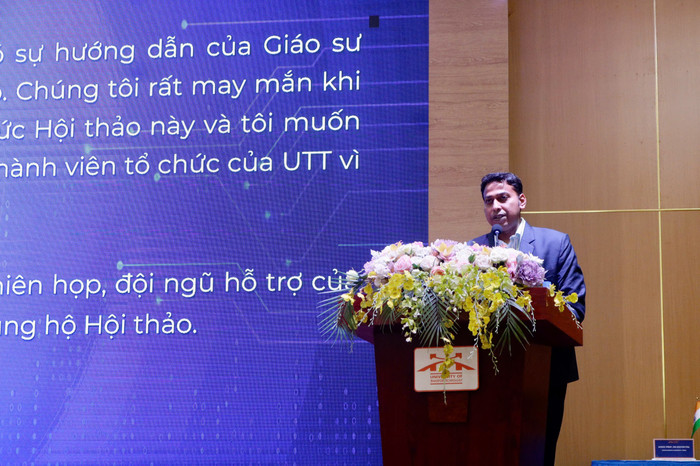 Giáo sư, Tiến sĩ Souvik Pal - Hiệu trưởng Trường Đại học Sister Nivedita (Ấn Độ) GDVN-HT (4).jpg